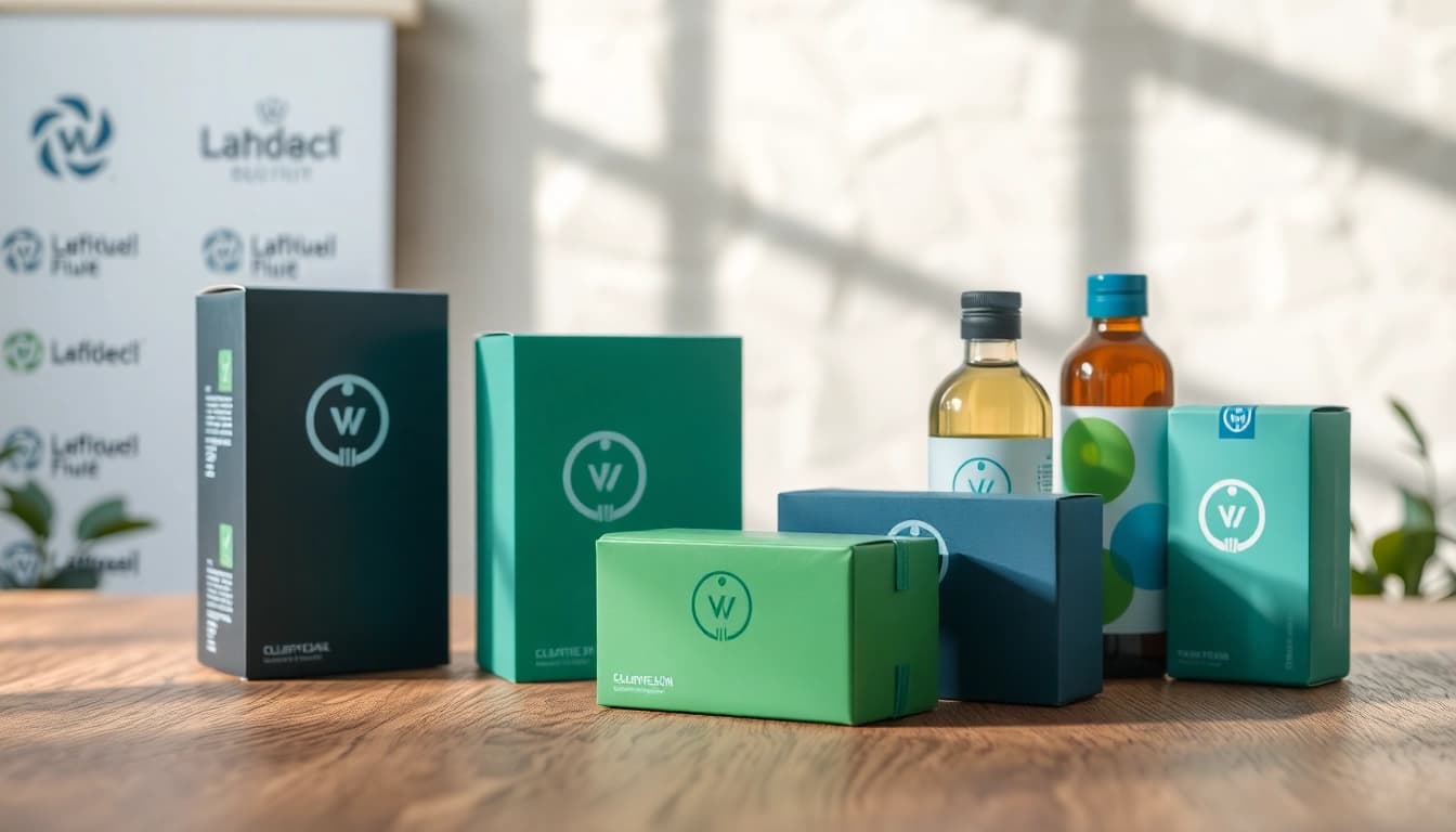 Vibrant packaging design agency Melbourne showcases sleek, modern product designs with innovative graphics.