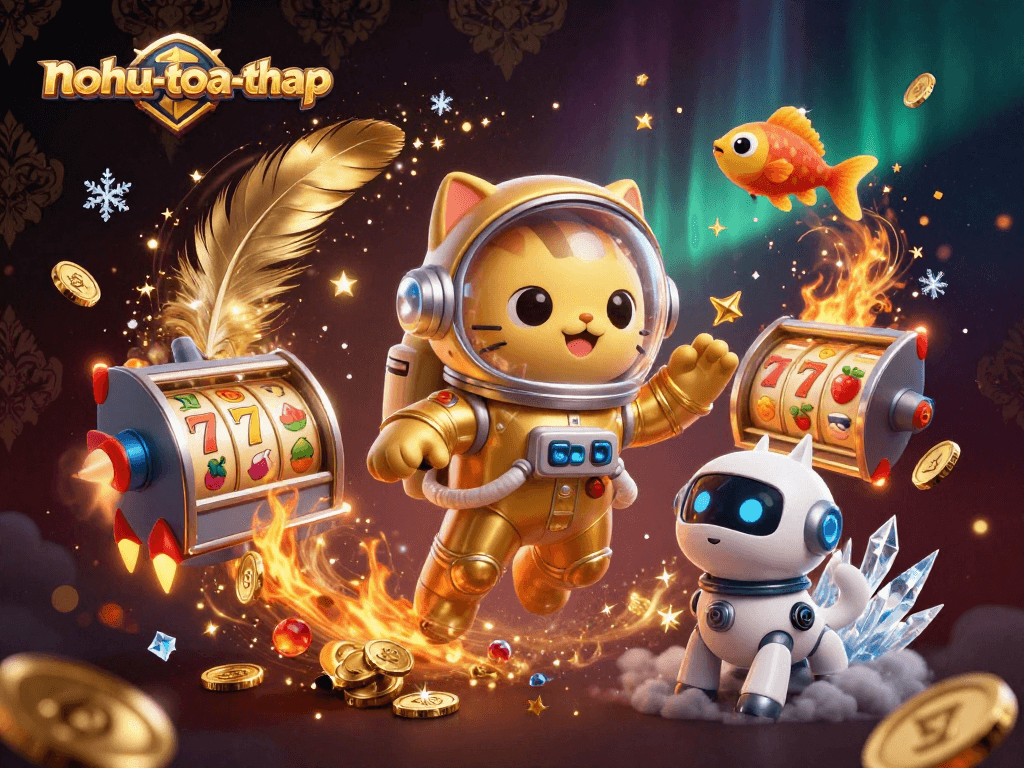 Engage in thrilling spins of the nohu-toa-thap slots as you collect gems, gold coins and experience real-time rewards.