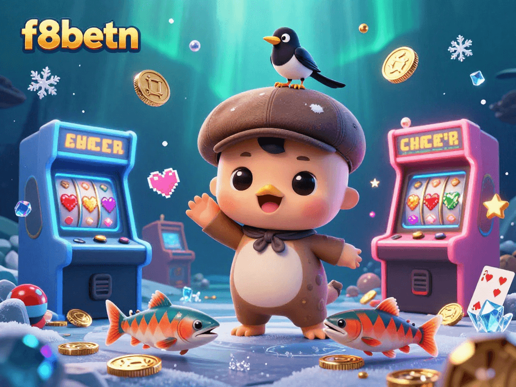Experience thrilling casino games with f8betn featuring adorable Nessie and playful characters.