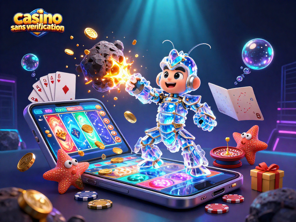 Gagnez facilement au casino sans vérification avec des jeux captivants et colorés.