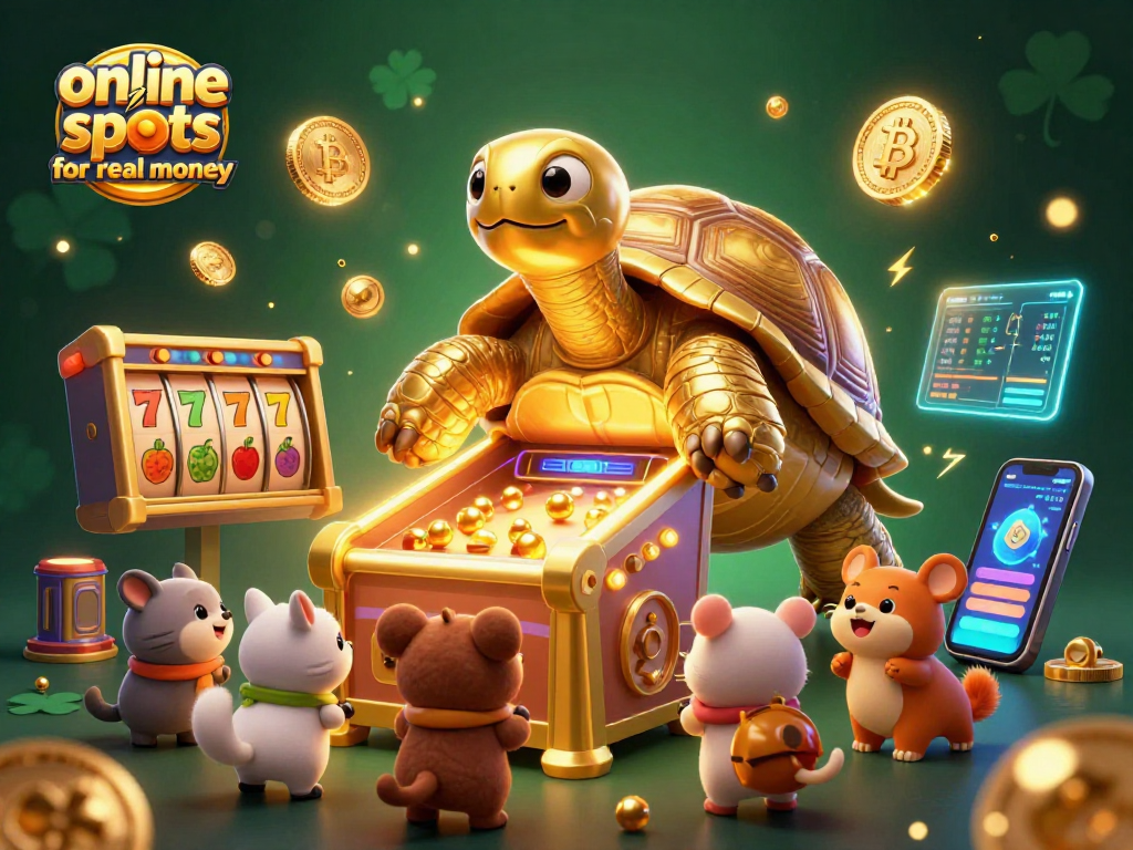 Engage in thrilling online slots for real money amidst vibrant 3D casino adventures.