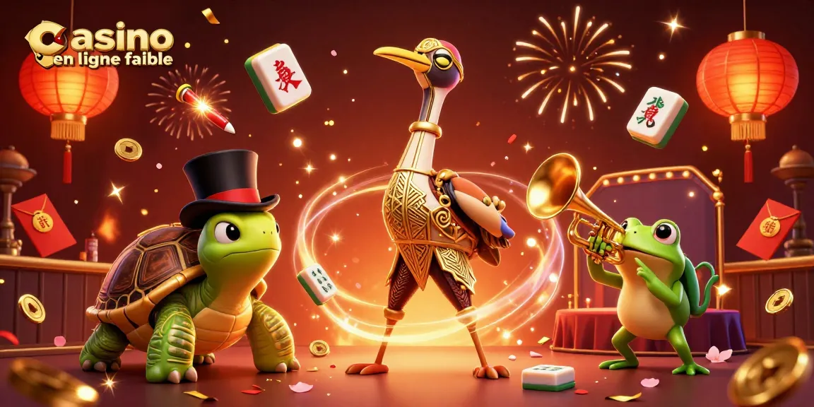 Découvrez l'univers du casino en ligne fiable avec des personnages animés et des éléments festifs !