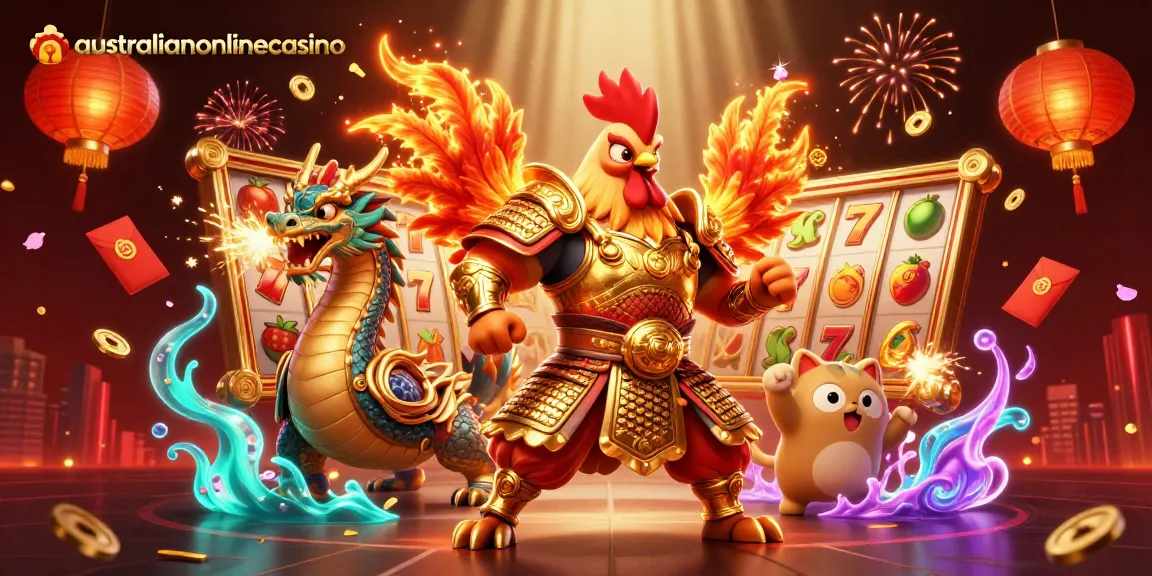 Experience exhilarating gameplay at australianonlinecasino with thrilling slot machines and dynamic characters.