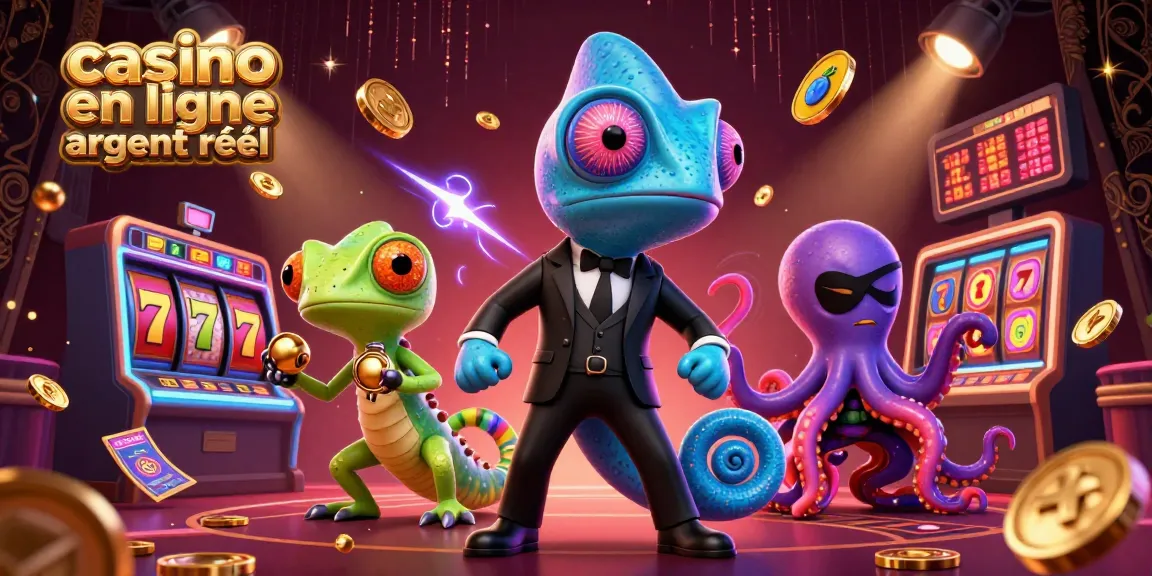 Gagnez avec le casino en ligne argent réel sur des machines à sous excitantes et colorées.