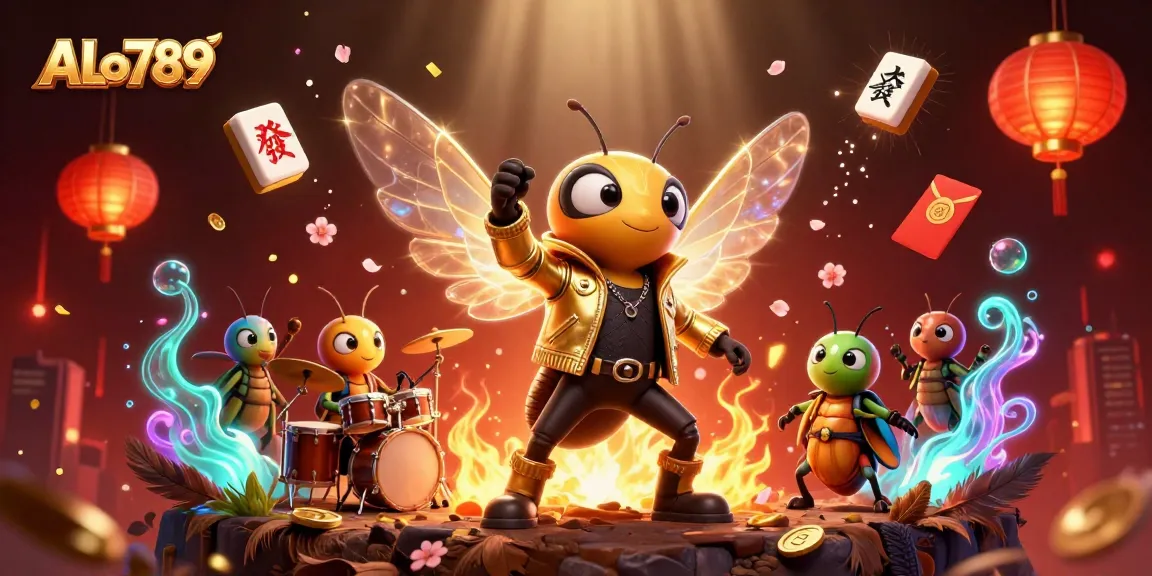 Experience the excitement of ALo789 cockfighting action with vibrant animated characters and casino-themed elements.