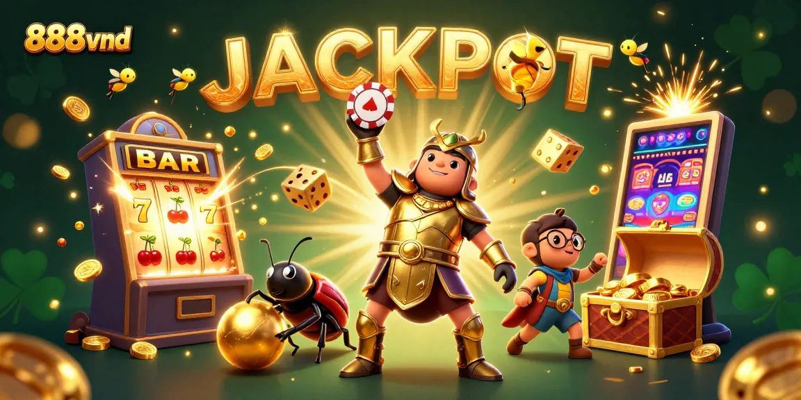 Experience thrilling gameplay at 888vnd with exciting symbols and jackpot opportunities!