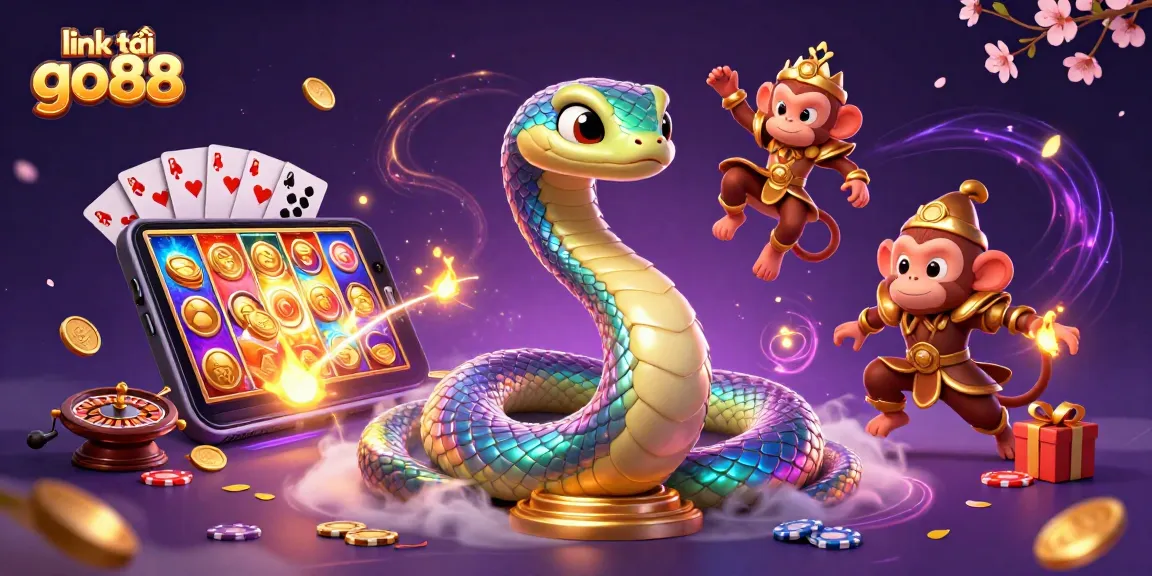 Engage with exhilarating games and link tải go88 with vibrant jackpot dynamics in an animated casino environment.