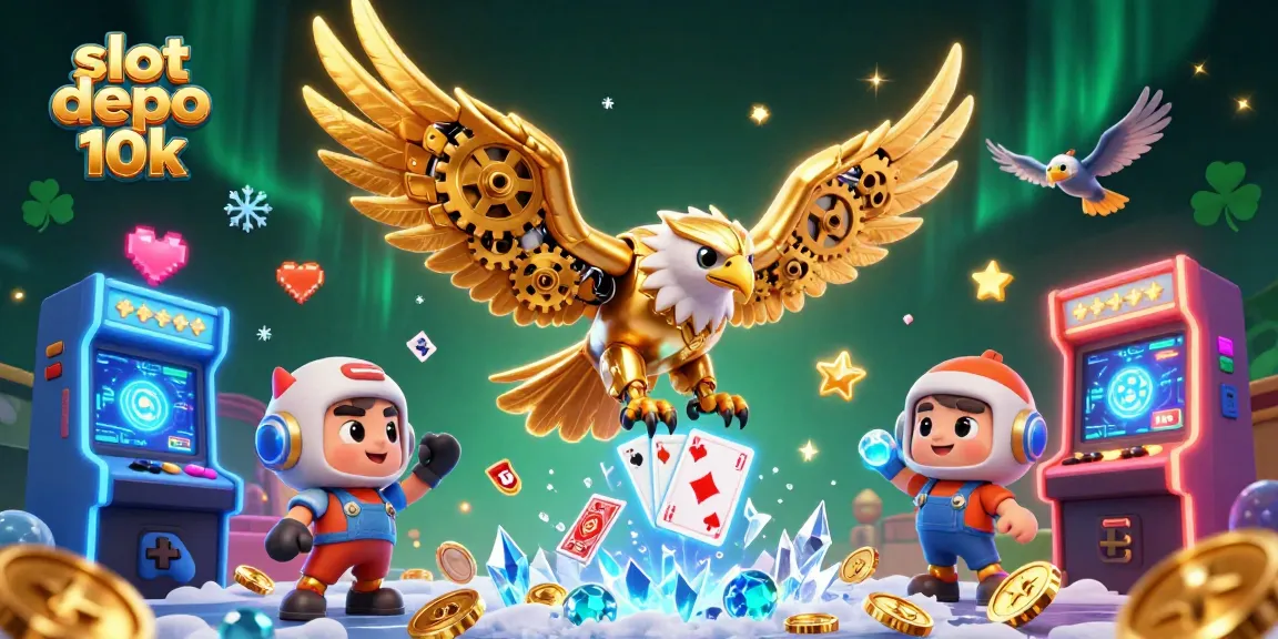 Menangkan jackpot di slot depo 10k dengan simbol keberuntungan dan permainan seru.