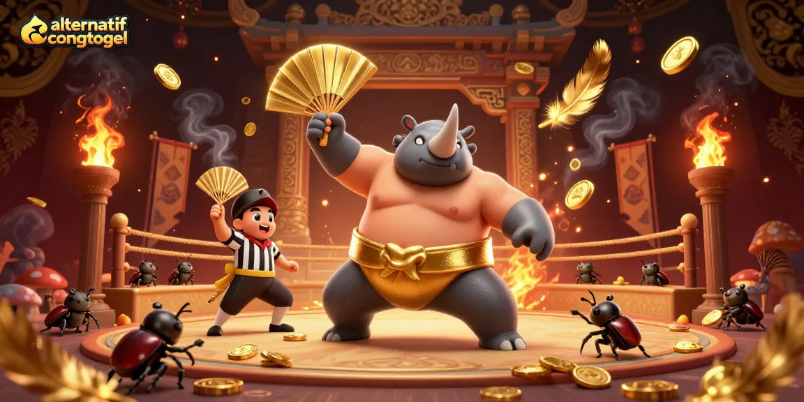Experience excitement with alternatifcongtogel in a vibrant casino scene featuring dynamic characters and elements.