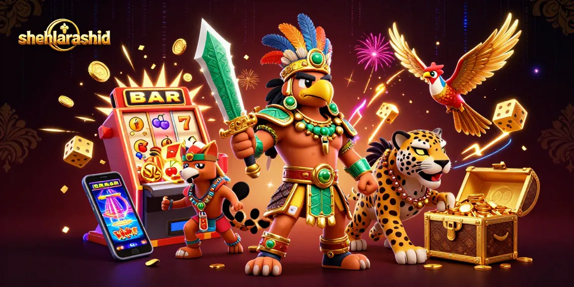 Experience the excitement of winning with shehlarashid as a slot machine explodes with jackpot rewards.