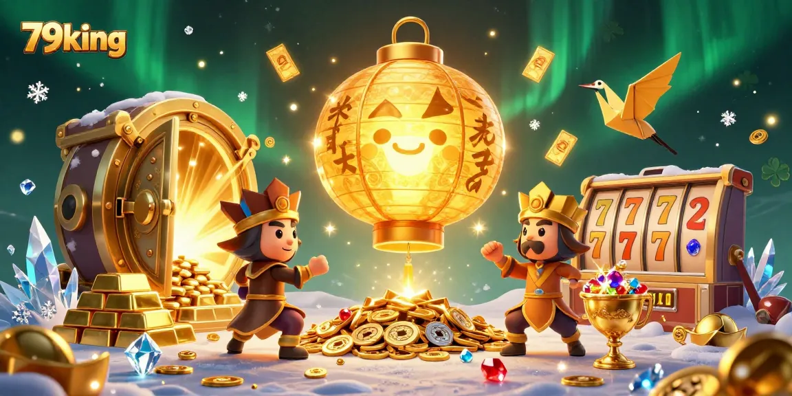 Experience the vibrant gaming world of 79king, where lucky symbols and treasures abound.