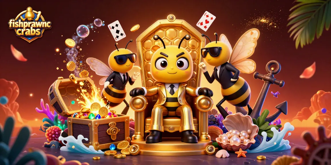 fishprawncrabs game scene showcasing cartoon characters and dynamic casino elements for gambling action