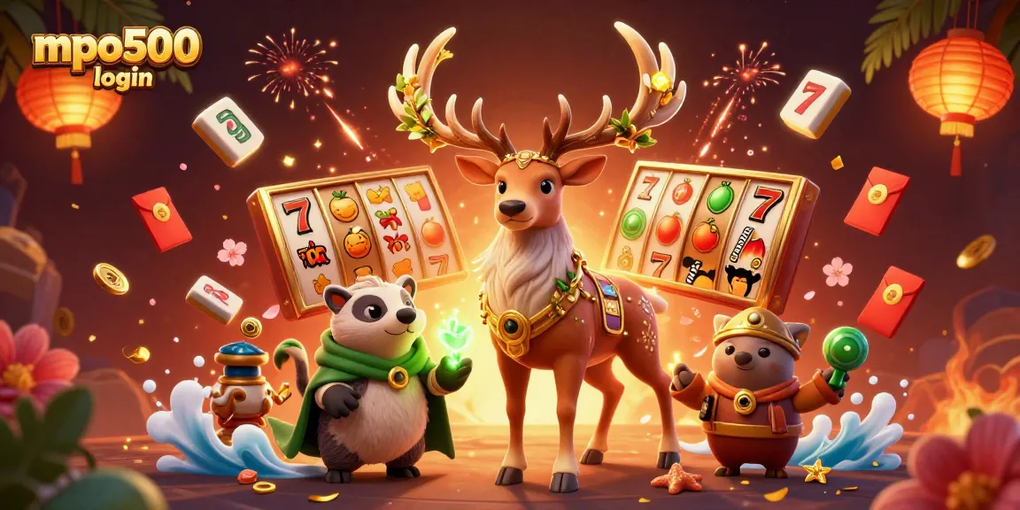 Experience the magic of mpo500 login with winning strategies in this vibrant casino scene.
