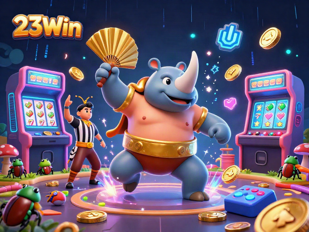Experience thrilling payouts with 23Win's captivating slot games featuring vibrant visuals and dynamic action.