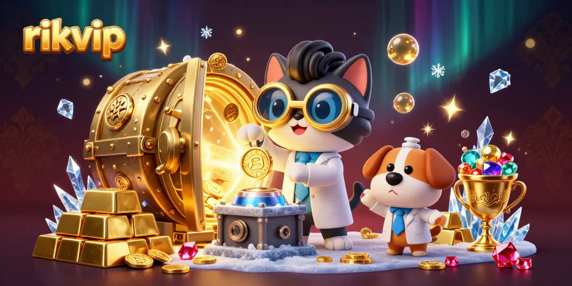 Experience thrilling game play at rikvip with colorful casino elements and fab characters.
