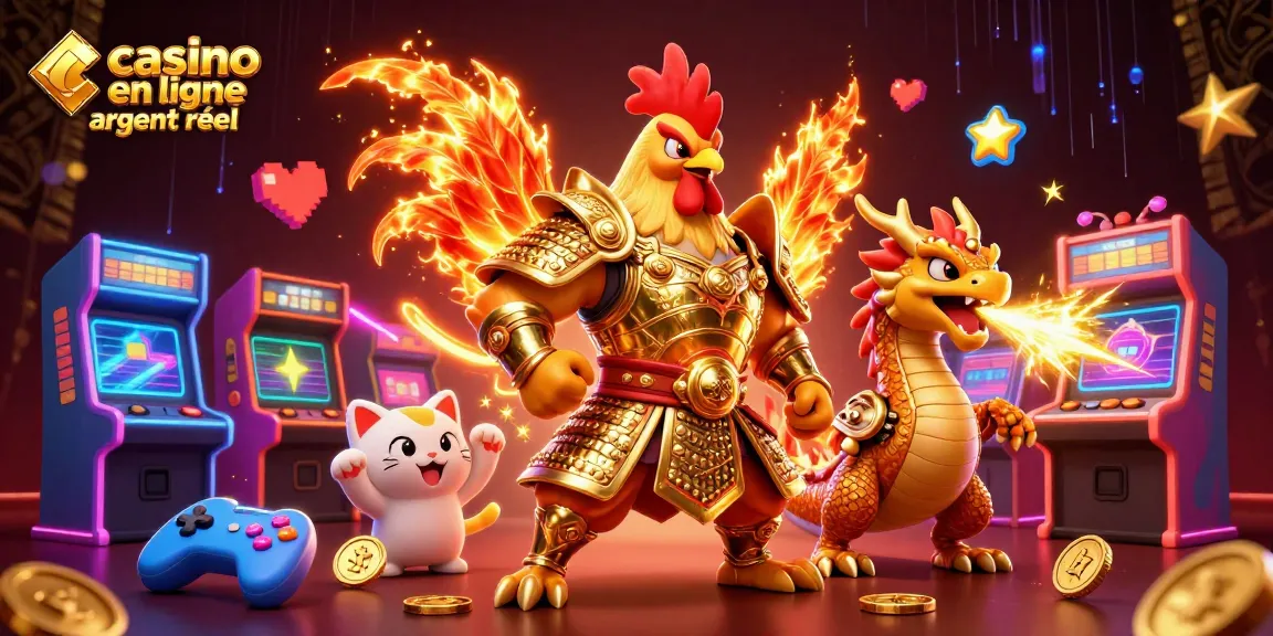 Découvrez l'univers des jeux au casino en ligne argent réel avec des personnages captivants et des éléments de jeu dynamiques.