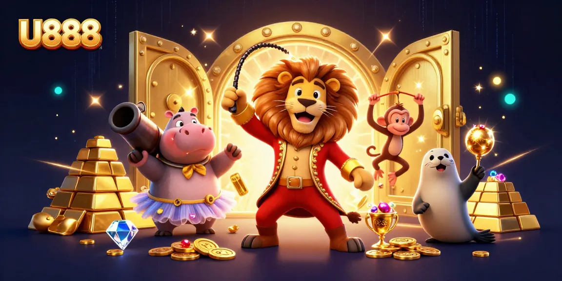 U888 members enjoy dynamic casino experiences featuring games with vibrant characters and treasures.