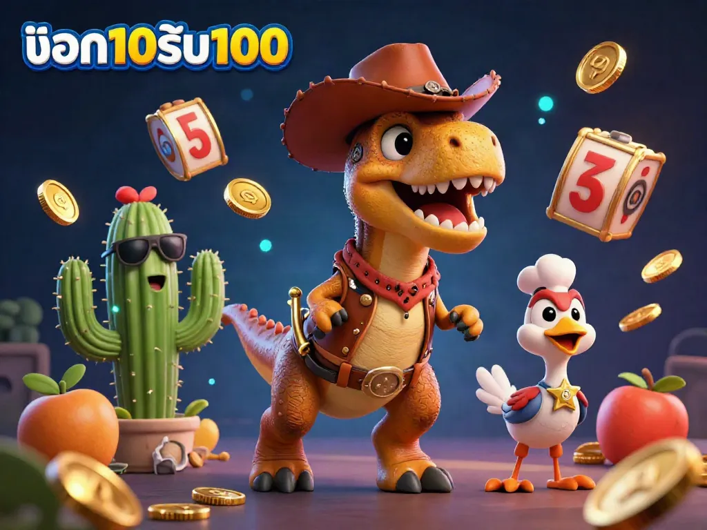 โปรโมชั่นฝาก10รับ100 มอบโอกาสเล่นเกมพนันอย่างแท้จริง ลงทุนต่ำเริ่มต้นเพียง 10 บาท