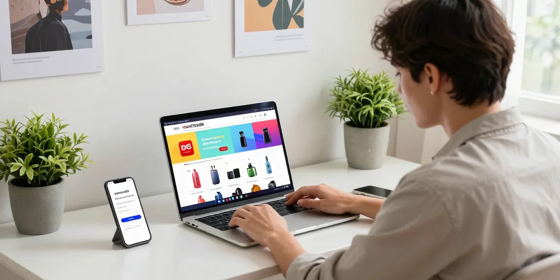 Engaging user experience navigating mantra88 login on a modern e-commerce platform.