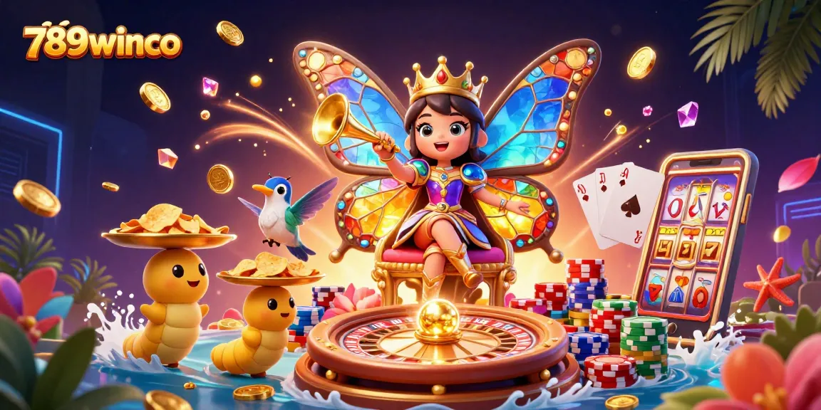 Engage with 789winco's dynamic online casino experience featuring vibrant characters and rich gaming elements.