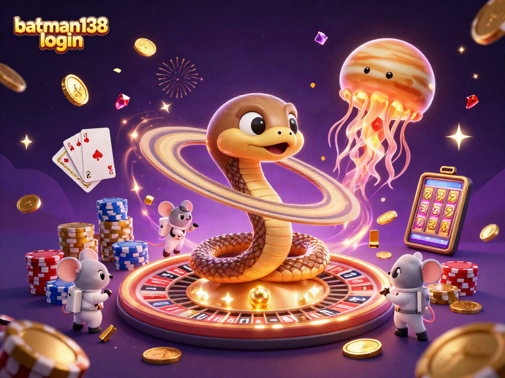 Engage in batman138 login for thrilling bets with lunar snake and astronaut mice!