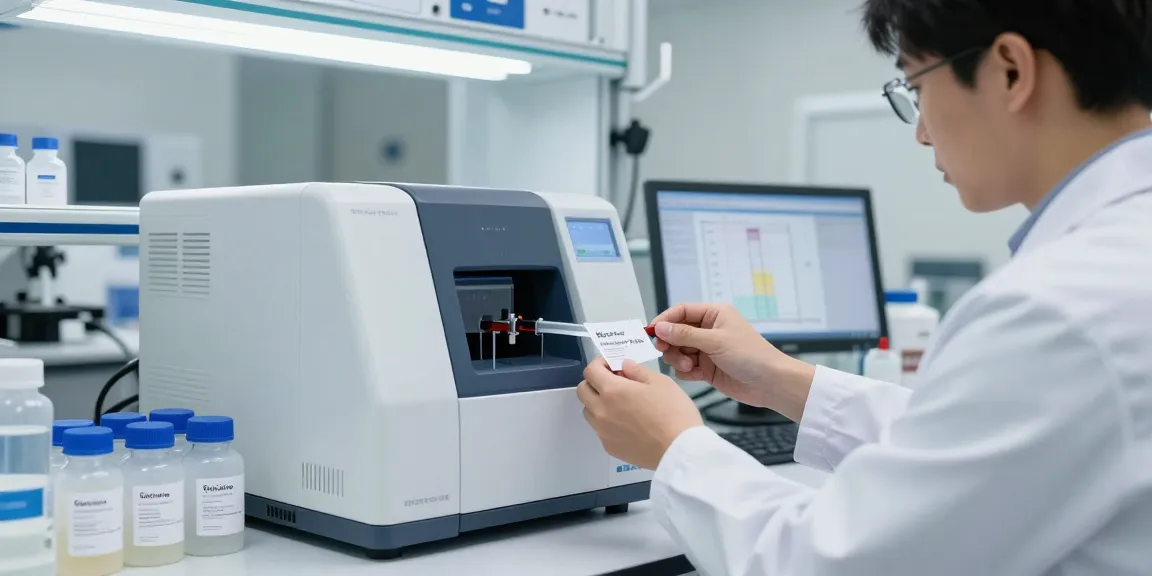 Read the full release about Klow Peptide Stack with a lab scientist using HPLC analysis and documenting quality.