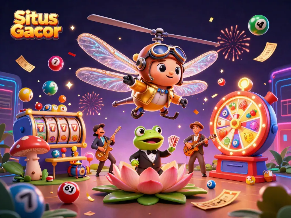 Situs Slot Gacor menciptakan pengalaman kasino yang mengasyikkan dengan suasana berwarna-warni dan karakter yang interaktif.