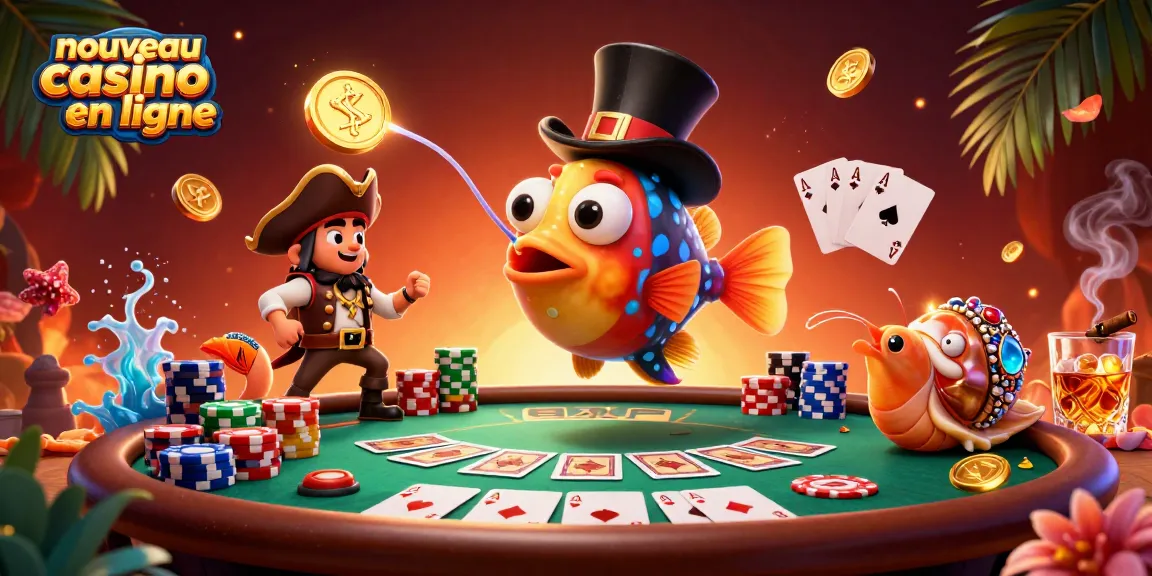 Le nouveau casino en ligne offre des expériences captivantes avec des jeux dynamiques tandis qu'un poisson lantern rouge attire des pièces.