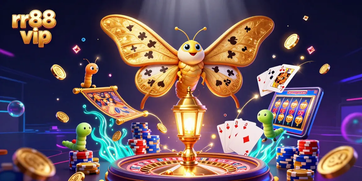 Spin to win with rr88 vip: Explore 3D casino illustrations featuring vibrant gaming elements.