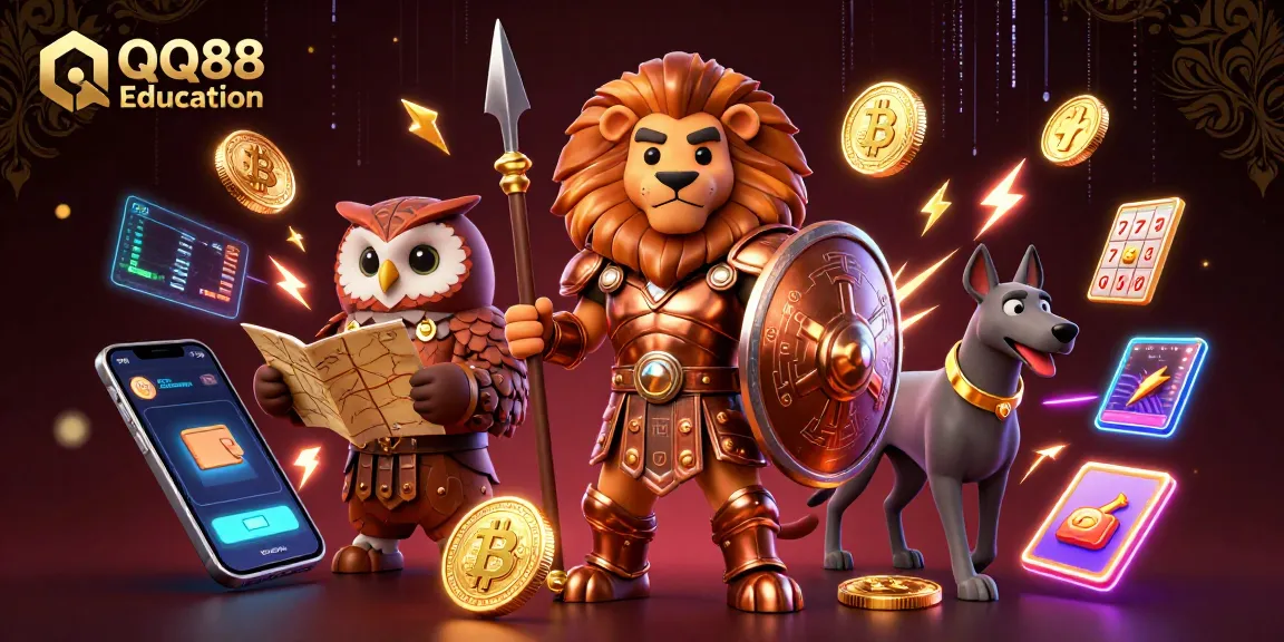 Experience thrilling gameplay with QQ88 Education, featuring engaging casino elements and digital riches.