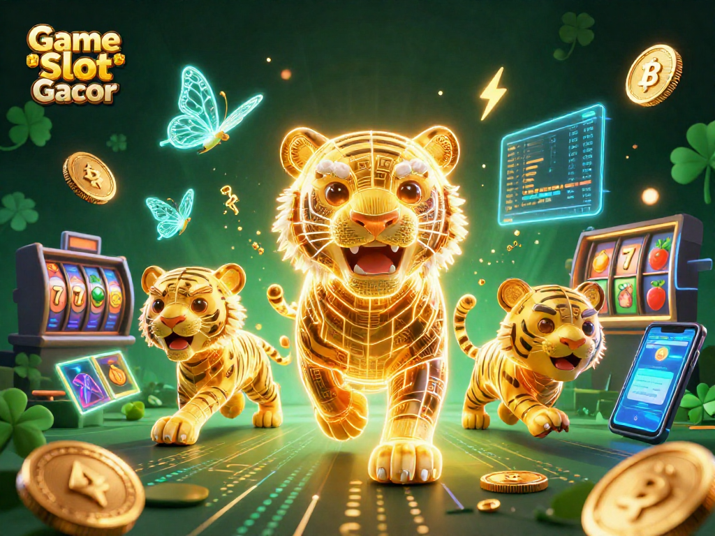 Engage with fun Game Slot Gacor experiences in a vibrant digital casino setting.