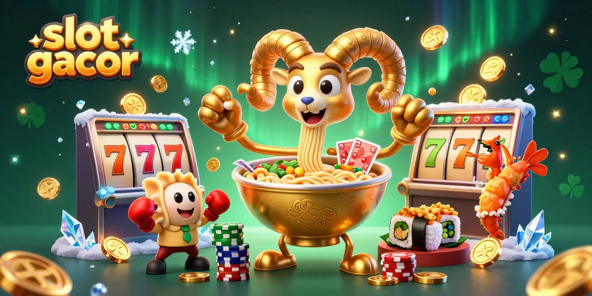 Menikmati slot gacor dengan karakter kartun 3D unik dalam atmosfer perjudian yang menyenangkan.